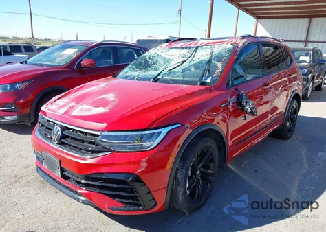 2024 Volkswagen Tiguan 2.0T Se R-Line Black from USA, damaged, VIN 3VVCB7AX9RM230725